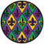 Picture of TABLEWARE - Fleur De Lis 9" Plates