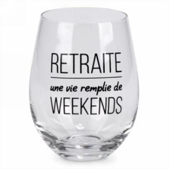Image sur GIFTLINE - Retraite STEMLESS WINE GLASS