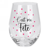 Image sur GIFTLINE - Stemless Wine Glass - C'est Ma Fete