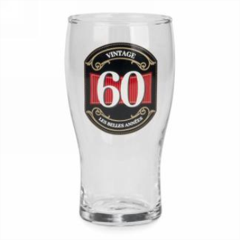 Image de 60 Beer Glass - Vintage 60 - French