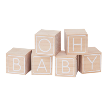 Picture of DECOR - Guest Book-Baby Blocks