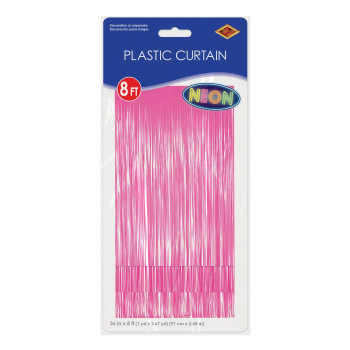 Picture of DECOR - 1PLY FRINGE CURTAIN - NEON PINK