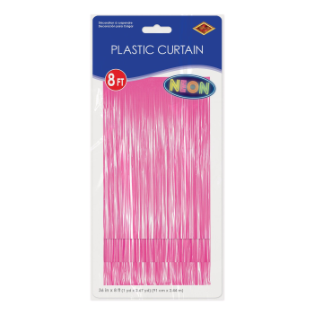 Image de DECOR - 1PLY FRINGE CURTAIN - NEON PINK