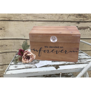 Image de WOODEN BOX - TREASURE BOX...FOREVER