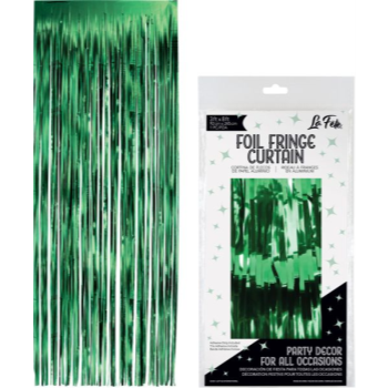 Picture of DECOR - FOIL CURTAIN 3'x8' - GREEN