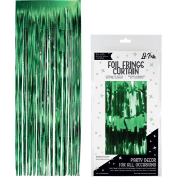 Image de DECOR - FOIL CURTAIN 3'x8' - GREEN