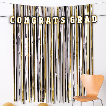 Image de DECOR - Congrats Grad Fringe Backdrop Set