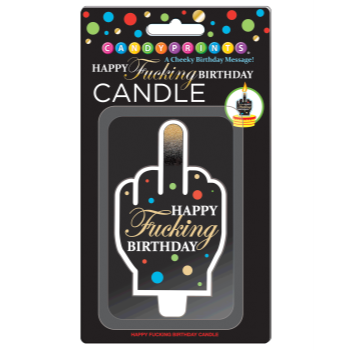 Image de XRATED HAPPY BIRTHDAY CANDLE