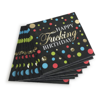 Image de XRATED HAPPY BIRTHDAY NAPKINS 