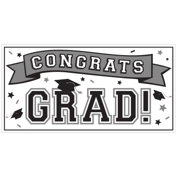 Image de DECOR - Grad Large Horizontal Banner - White