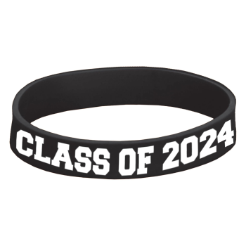 Picture of WEARABLES - Grad Class of 2024 Rubber Bracelet
