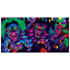 Picture of DECOR - Creepy Carnival Horizontal Banner - Blacklight