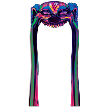Image de DECOR - Creepy Carnival Deluxe Doorway Entry - Blacklight