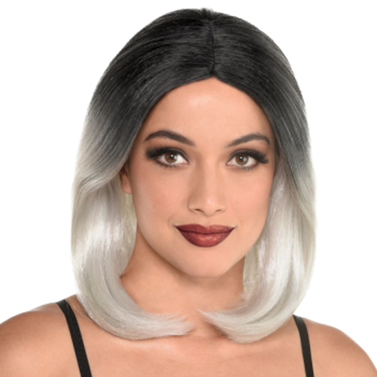 Image sur Silver Ombre Short Wig