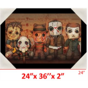Image de FRAMED ART - KILLER HOCKEY MASK