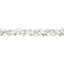 Picture of WHITE ROSE & LEAF FLORAL DELUXE GARLAND