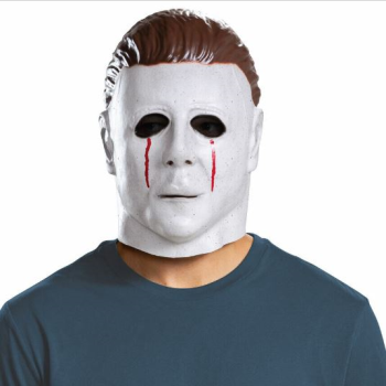 Image de MICHAEL MYERS ADULT VINYL MASK - BLOOD TEARS