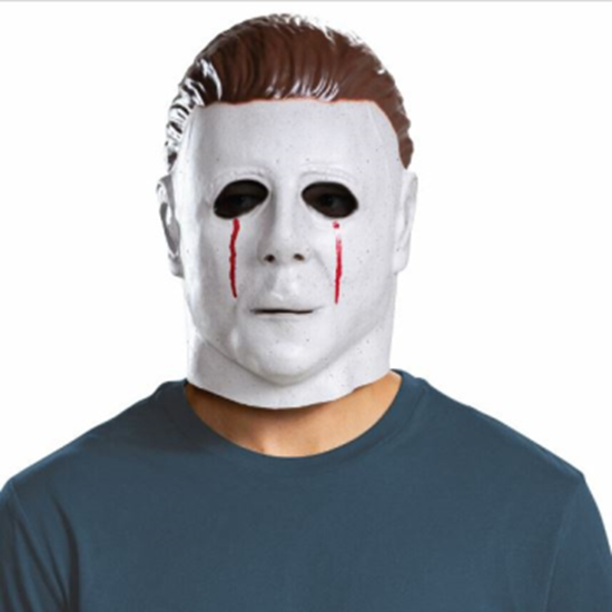 Image sur MICHAEL MYERS ADULT VINYL MASK - BLOOD TEARS