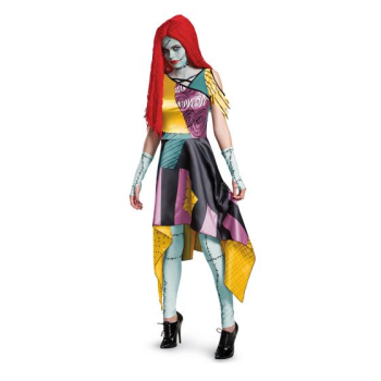 Picture of NIGHTMARE BEFORE CHRISTMAS SALLY PRESTIGE - ADULT SMALL