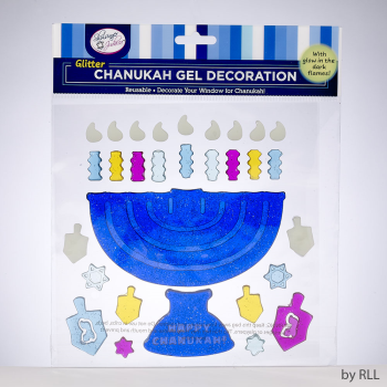 Picture of DECOR - Chanukah Window Gel Decoration
