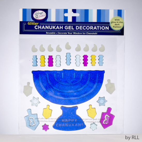 Image sur DECOR - Chanukah Window Gel Decoration