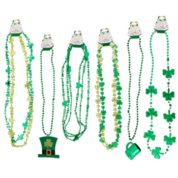 Image de WEARABLES - NECKLACE BEAD ST PATRICK 6 ASST