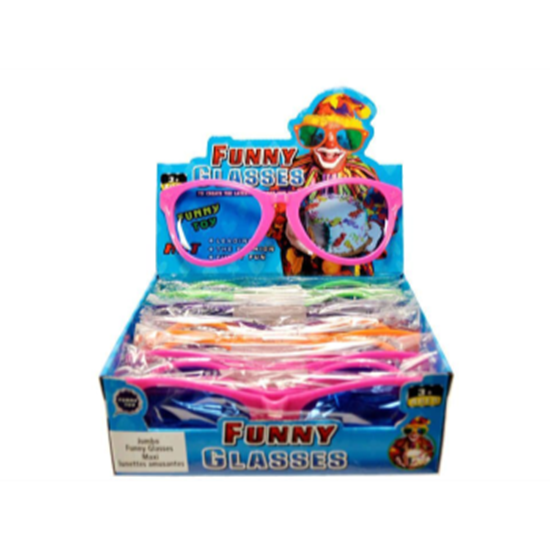Image sur CLOWN - JUMBO EYEGLASSES ASST COLOURS