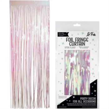 Image de DECOR - FOIL CURTAIN 3'x8' - IRIDESCENT 