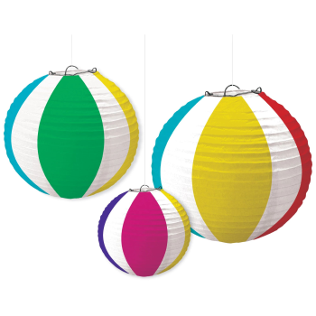 Image de DECOR - Pool Party Oversized Hanging Paper Lanterns
