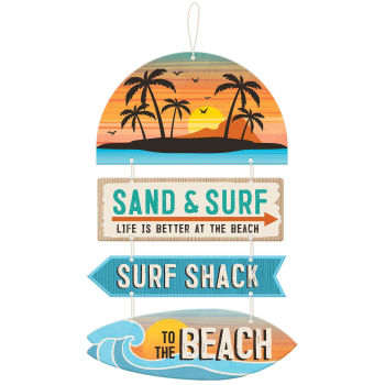 Image de DECOR - Beach Life Hanging Sign