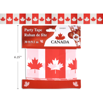 Image de DECOR - 30ft Canada Day Party Tape