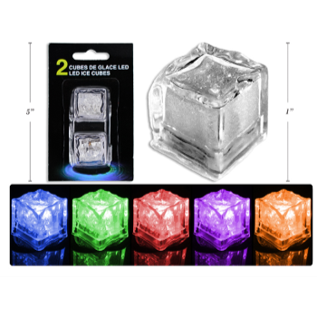 Picture of LED COLOUR CHANGING LIGHT ICE CUBES