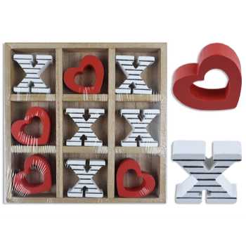Picture of DECOR - Tic Tac Toe Wooden Game