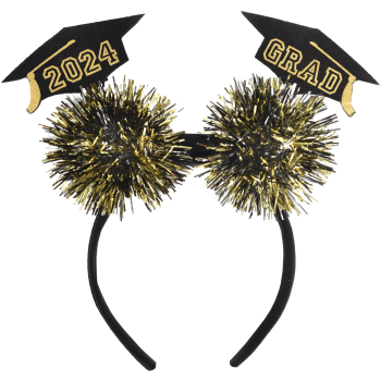 Picture of WEARABLES - Grad 2024 Tinsel Light-Up Headbopper
