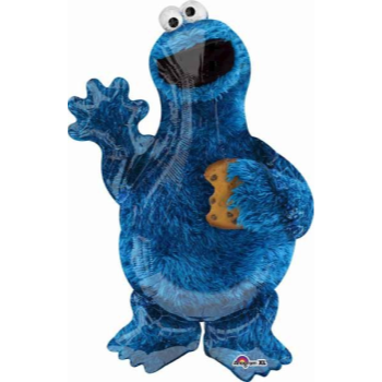 Image de SESAME STREET - COOKIE MONSTER SHAPE - 35"