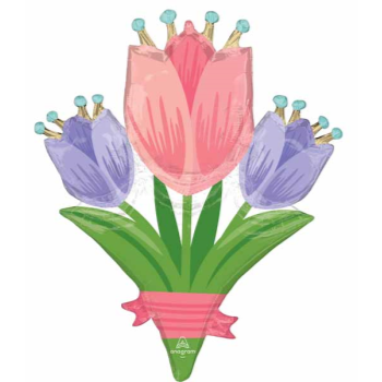 Picture of SPRING CHEER TULIPS SHAPE 38"