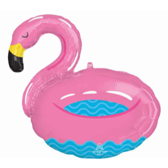 Image sur POOL PARTY FLAMINGO SHAPE 30"