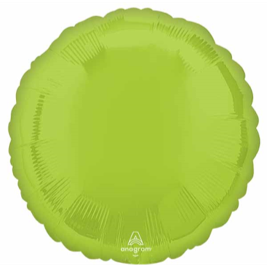 Picture of 18" FOIL - VIBRANT GREEN ROUND