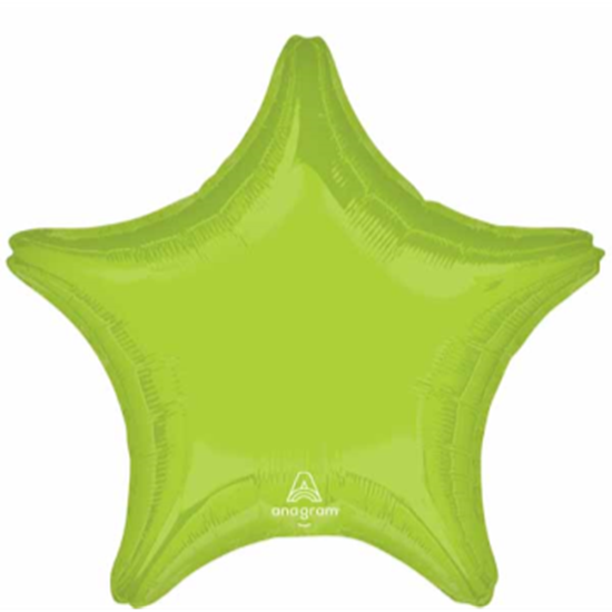Image sur 18" FOIL - VIBRANT GREEN STAR