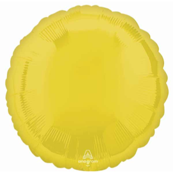 Image de 18" FOIL - VIBRANT YELLOW ROUND