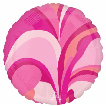 Image de 18" FOIL - VIBRANT MACRO PINK ROUND