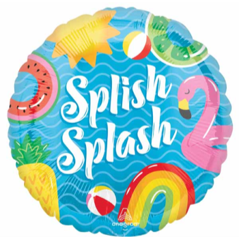 Picture of 18" FOIL - POOL PARTY SPLASH