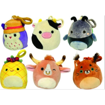 Picture of SQUISHMALLOW - 3.5'' CLIPS - ASSORTMENTS - ANIMALS