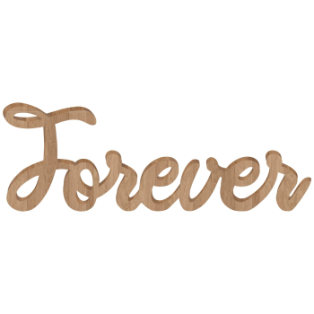 Image de DECOR - Forever Wedding Table Sign 6"x16"