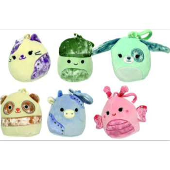 Picture of SQUISHMALLOW - 3.5'' CLIPS - ASSORTMENTS - SPRING VELVET