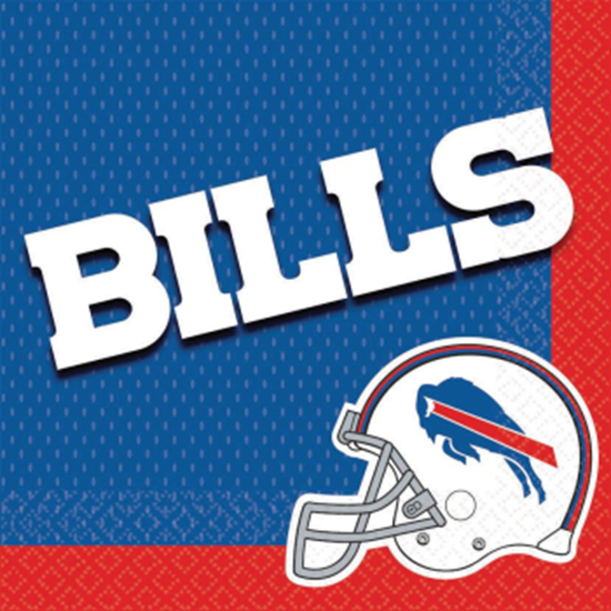 Image sur FOOTBALL - LUNCHEON NAPKINS - Buffalo Bills