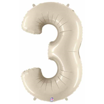 Image de 34'' NUMBER 3 SUPERSHAPE - WHITE SAND
