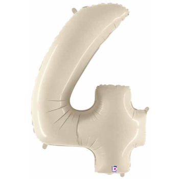 Image de 34'' NUMBER 4 SUPERSHAPE - WHITE SAND