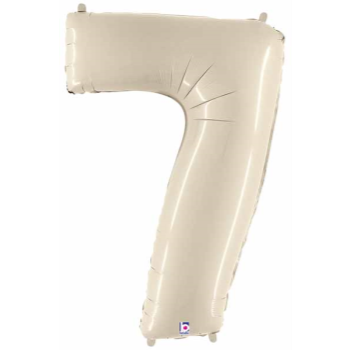 Image de 34'' NUMBER 7 SUPERSHAPE - WHITE SAND