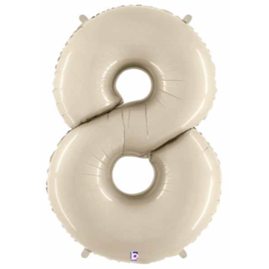 Image sur 34'' NUMBER 8 SUPERSHAPE - WHITE SAND